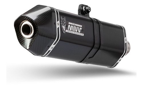 MIVV Silencer complete system Speed Edge, stainless/carbon