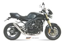 MIVV Auspuff X-Cone, Edelstahl, mit EG-ABE - Triumph 1050
