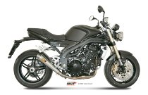 MIVV Auspuff X-Cone, Edelstahl, mit EG-ABE - Triumph 1050
