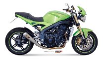MIVV Auspuff X-Cone Plus, Edelstahl, mit EG-ABE - Triumph
