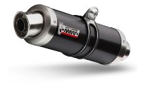 MIVV Silencer kit GP, stainless steel black, with