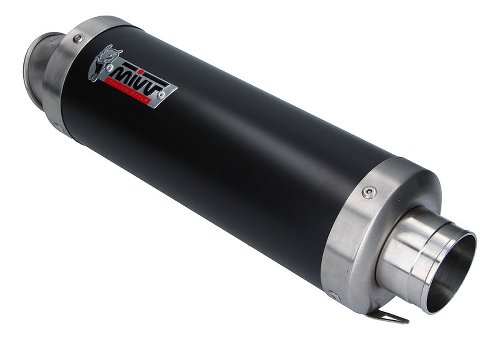 MIVV Silencer complete system GP, stainless steel black,