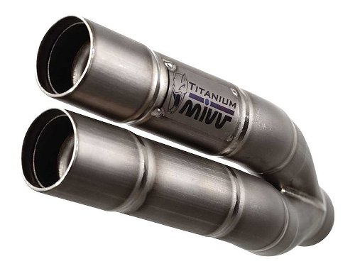 MIVV Silencer Double Gun, titanium/titanium, with