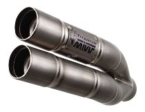 MIVV Auspuff Double Gun, Titan, mit EG-ABE - Yamaha 600 XJ6