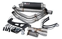MIVV Silencer complete system GP, carbon/carbon cap, with