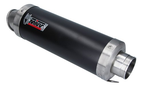 MIVV Silencer complete system GP, stainless steel black,