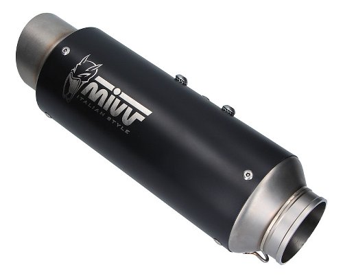 MIVV Silencer complete system GPpro, stainless steel black,
