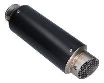 MIVV Silencer complete system GPpro, stainless steel black,
