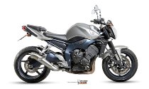 MIVV Scarico Ghibli, acciaio inox, con omologazione - Yamaha