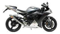 MIVV Auspuff X-Cone, Edelstahl, mit EG-ABE - Yamaha YZF 1000
