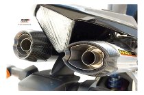 MIVV Auspuffsatz Suono, Titan/Carbon Endkappe, mit EG-ABE -
