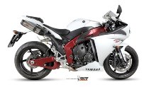 MIVV Silencer kit Suono, titanium/carbon cap, with