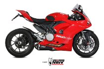 Mivv Auspuff Delta-Race Edelstahl schwarz Ducati Panigale V2