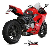 Mivv Auspuff Delta-Race Edelstahl schwarz Ducati Panigale V2