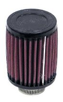 K&N universal air filter RU-0070 1-1/4 Flg, 3´´OD, 4´´H