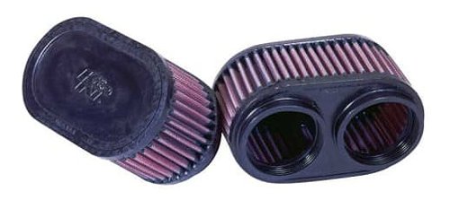 K&N Universalfilter RU-2922 2-3/8`Dual Flg, GSXR, oval