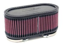 K&N Universalfilter RU-2970 2-3/8`Dual Flg 107mm C-C, 3`H