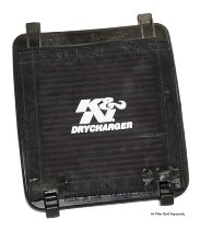 K&N Drycharger SU-4002-TDK black for Suzuki