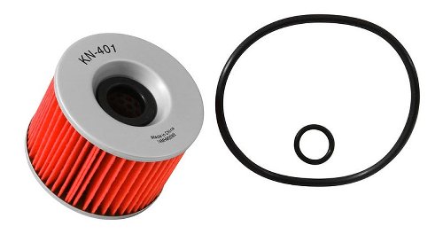 K&N Oil filter KN-401 Ho/Ka/Ya/Triumph/Benelli