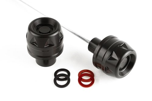 Gilles Front axle protector kit GTA, black - BMW F900 R