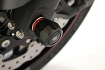 Gilles GTA front axle protector, black-red