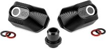 Gilles rear axle protector kit GTA, black - BMW F 900 R