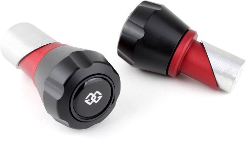 Gilles GTA rear axle protector, black-red