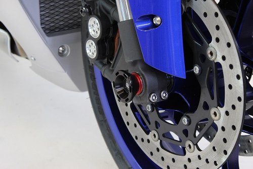 Gilles GTA Front crashpad, black - Yamaha MT-10/YZF-R1/-R6