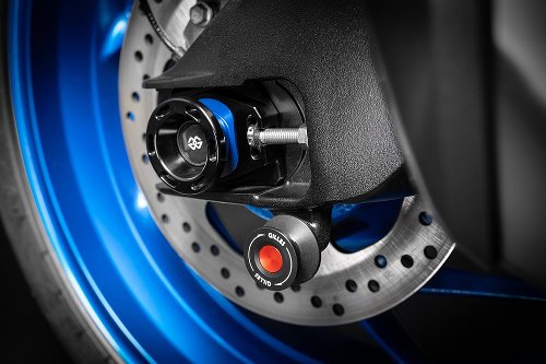 GILLES GTA Rear axle protector, black - Suzuki GSX-R 1000 /