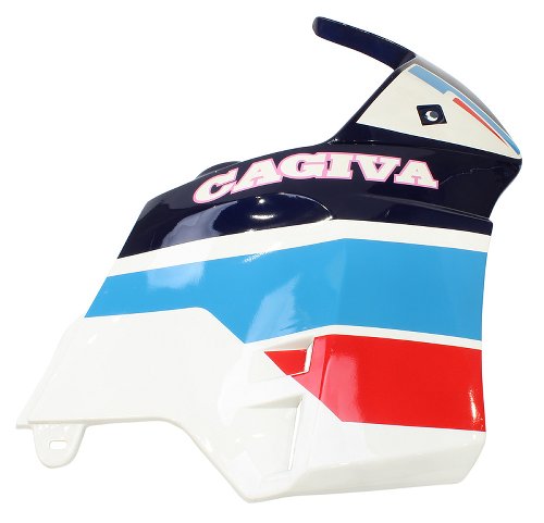 Cagiva Side fairing, blue-white-red, right side - 50 Cocis