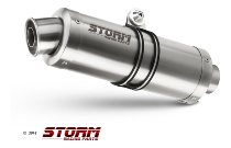 STORM Auspuff, Edelstahl, GP, mit EG-ABE - Benelli 502C