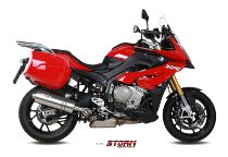 STORM Silencer, inox, oval, with homologation - BMW S 1000