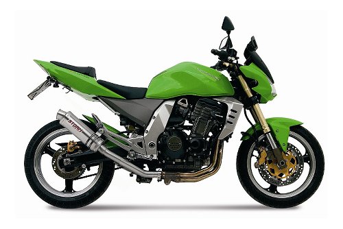 STORM Auspuff-Satz, Edelstahl, GP, mit EG-ABE - Kawasaki Z