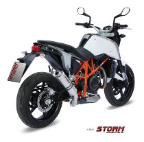 STORM Auspuff, Edelstahl, GP, mit EG-ABE - KTM 690 DUKE