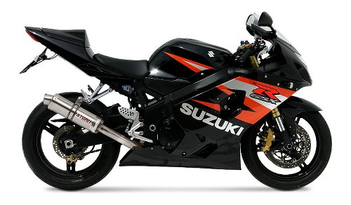 STORM Auspuff SUZUKI GSX-R 600 BOLT-ON INOX/ST. STEEL