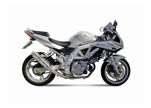 STORM Auspuff SUZUKI SV 650 SLIP-ON INOX/ST. STEEL