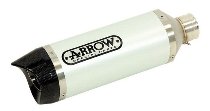 Arrow Silencer Street Thunder Aluminium with homologation -