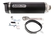 Arrow Endschalldämpfer Thunder Aluminium Dark mit EG-ABE -