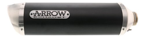 Arrow Silencer Street Thunder alluminio scuro con