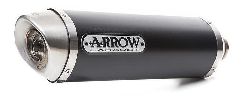 Arrow Silencer Street Thunder alluminio scuro con