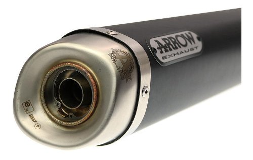 Arrow Silencer Thunder Aluminium Dark with homologation -