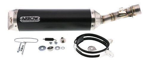 Arrow Silencer Thunder Aluminium Dark with homologation -