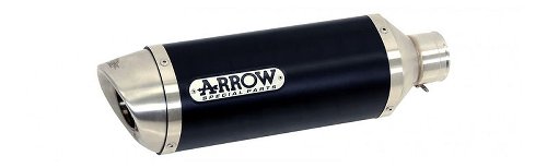 Arrow Endschalldämpfer Thunder Aluminium Dark mit EG-ABE -