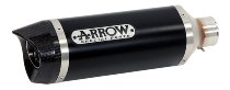 Arrow Endschalldämpfer Thunder Aluminium Dark mit EG-ABE -