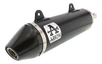 Arrow Endschalldämpfer Thunder Aluminium Dark mit EG-ABE -
