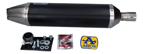 Arrow Endschalldämpfer Thunder Aluminium Dark mit EG-ABE -