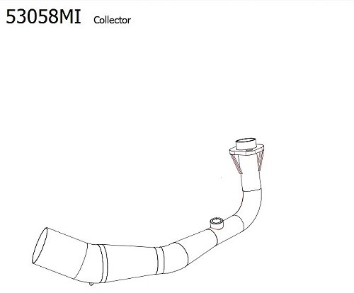 Arrow Racing manifold - Kawasaki J 125 / Kymco Downtown 125