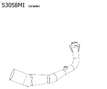 Arrow Racing manifold - Kawasaki J 125 / Kymco Downtown 125