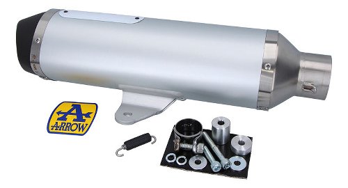 Arrow Silencer Urban Aluminium with homologation - Vespa GTS