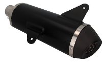 Arrow Silencer Urban Aluminium Dark with homologation -